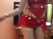 Dança sexy de menina árabe