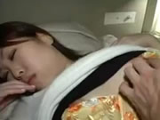 Coreano namorada dormindo