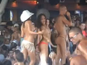 Festa de verão em Mykonos Greece Paradise Beach