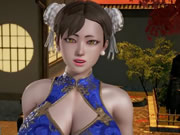 Lutador de rua Hentai Chun Li Modelo 3D