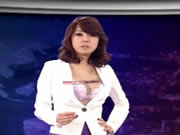 Âncora de notícias coreana exposta